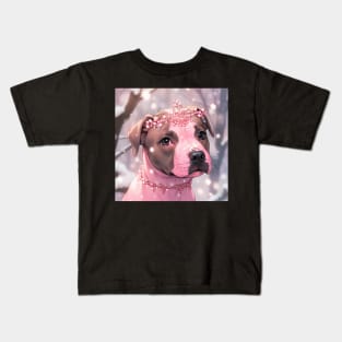 Cute Pit Bull Puppy Kids T-Shirt